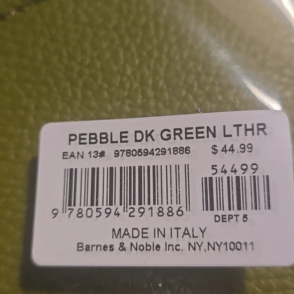 Barnes & Noble dark green